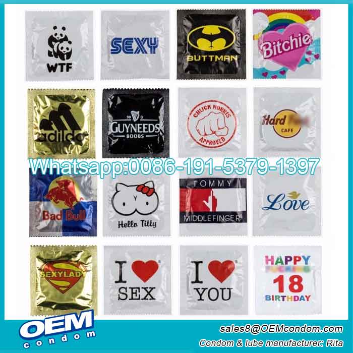 branded condoms customisable manufacturer