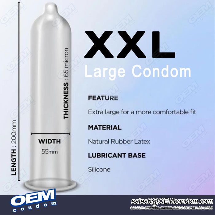 large size condoms